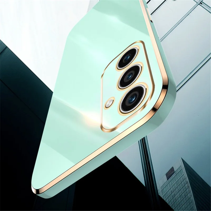 XINLI For Samsung Galaxy A35 5G Phone Case Soft TPU Shockproof Cover - Cyan