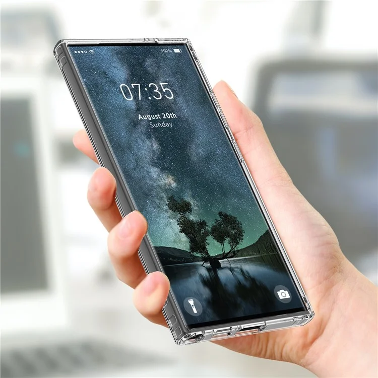 Für Samsung Galaxy S24 Ultra Magnetische Hülle Kratzfest Acryl+TPU-Hülle kompatibel mit MagSafe