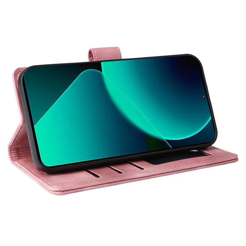 007 Series For Xiaomi 13T / 13T Pro / Redmi K60 Ultra Case Skin-touch Leather Phone Protector - Pink