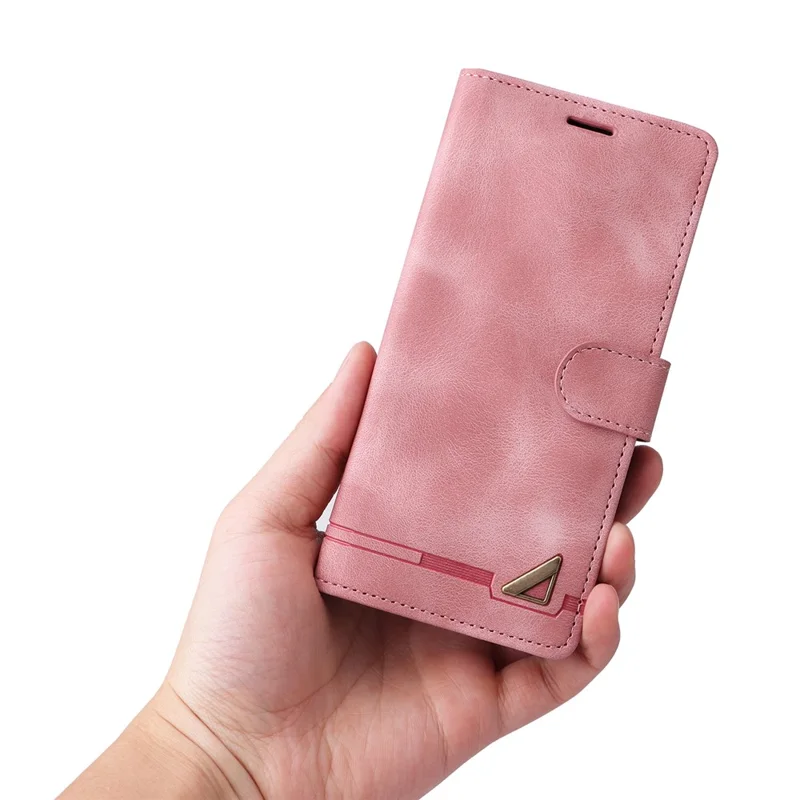 007 Series For Xiaomi 13T / 13T Pro / Redmi K60 Ultra Case Skin-touch Leather Phone Protector - Pink