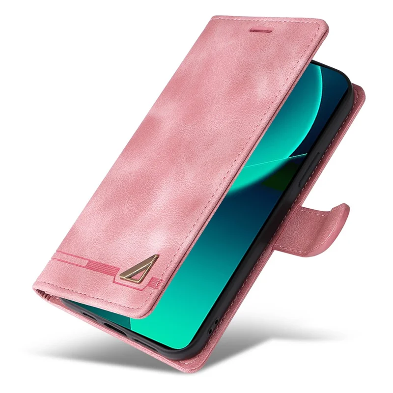 007 Series For Xiaomi 13T / 13T Pro / Redmi K60 Ultra Case Skin-touch Leather Phone Protector - Pink