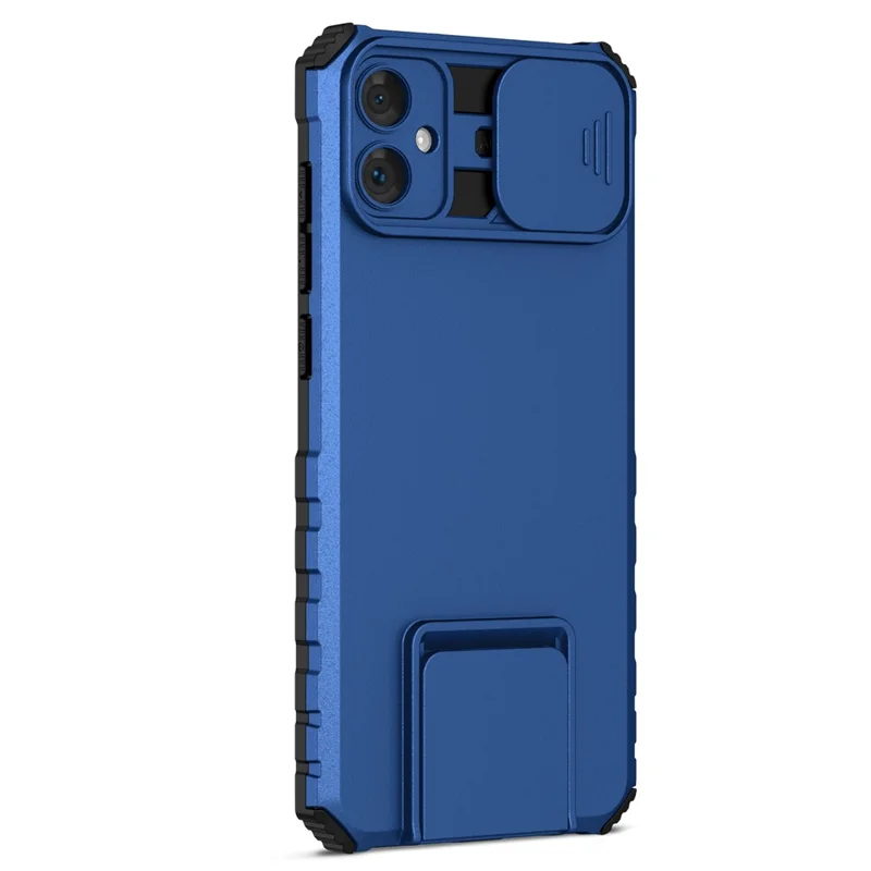 Для защитного чехла 4G Samsung Galaxy A05 с защитой камеры Impact-Resistant PC+TPU - Синий