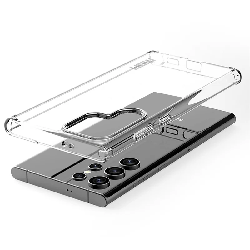 MOFI For Samsung Galaxy S24 Ultra TPU Case Soft Phone Cover HD Transparent