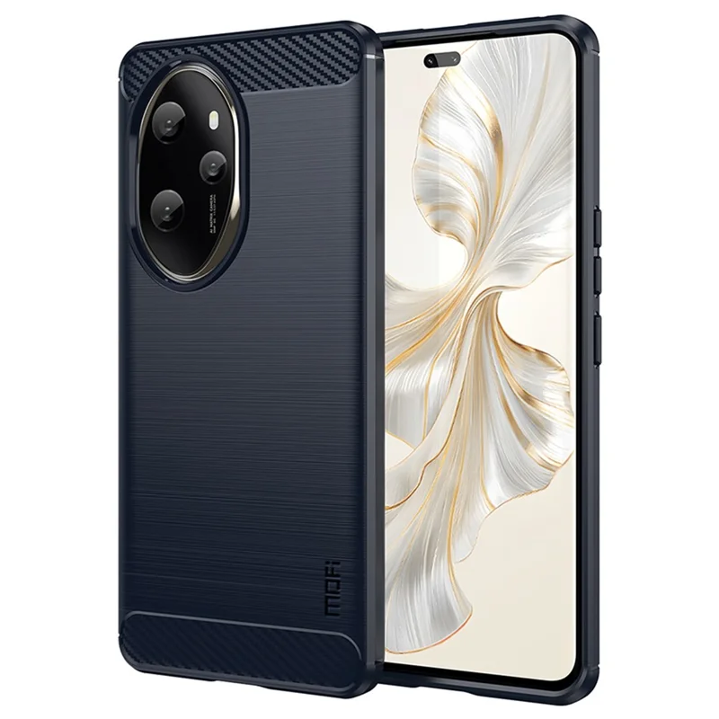 MOFI JK TPU Series-1 For Honor 100 Pro 5G TPU Cover Brushed Soft Phone Case - Blue