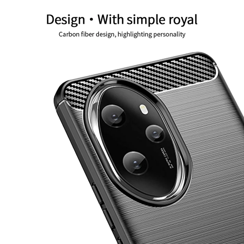 MOFI JK TPU Series-1 For Honor 100 Pro 5G TPU Cover Brushed Soft Phone Case - Blue