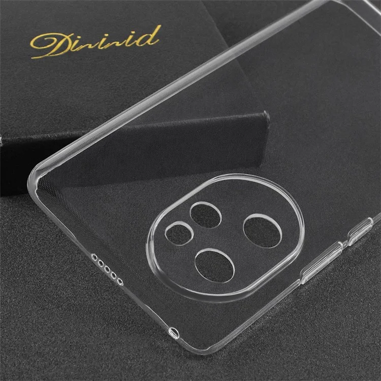 For Honor 100 Pro 5G Funda TPU Transparente Antiarañazos Funda Protectora de Teléfono Celular