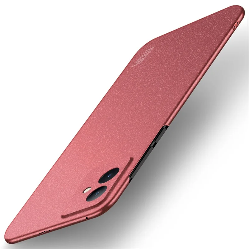 For Honor 100 5G MOFI Shield Matte Series Phone Case PC Shockproof Slim Cover - Red