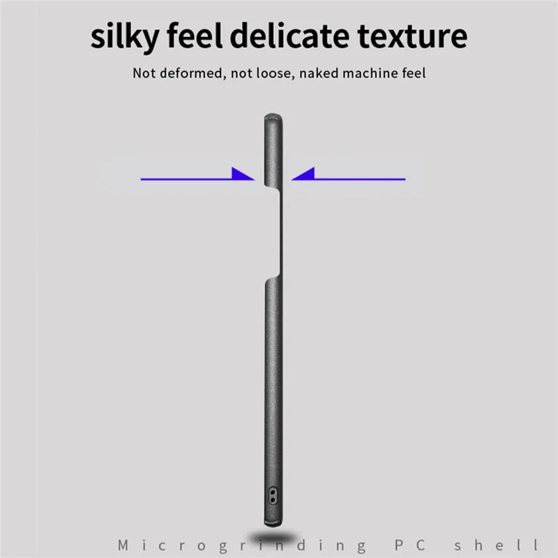 For Honor 100 5G MOFI Shield Matte Series Phone Case PC Shockproof Slim Cover - Red