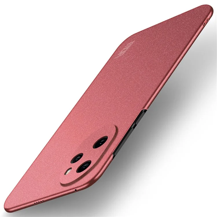MOFI Schild Matte Serie für Honor 100 Pro 5G Handyhülle PC-Schale Slim-Fit Handyhülle - Rot