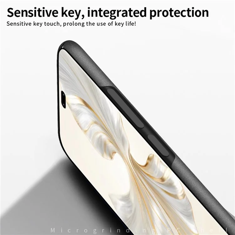 MOFI Schild Matte Serie für Honor 100 Pro 5G Handyhülle PC-Schale Slim-Fit Handyhülle - Rot