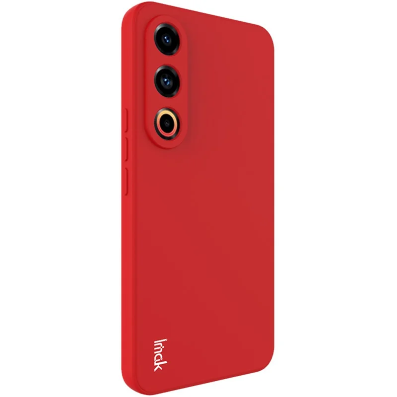IMAK UC-4 Series for Meizu 21 Case Scratch-proof Soft TPU Straight Edge Phone Back Cover - Red