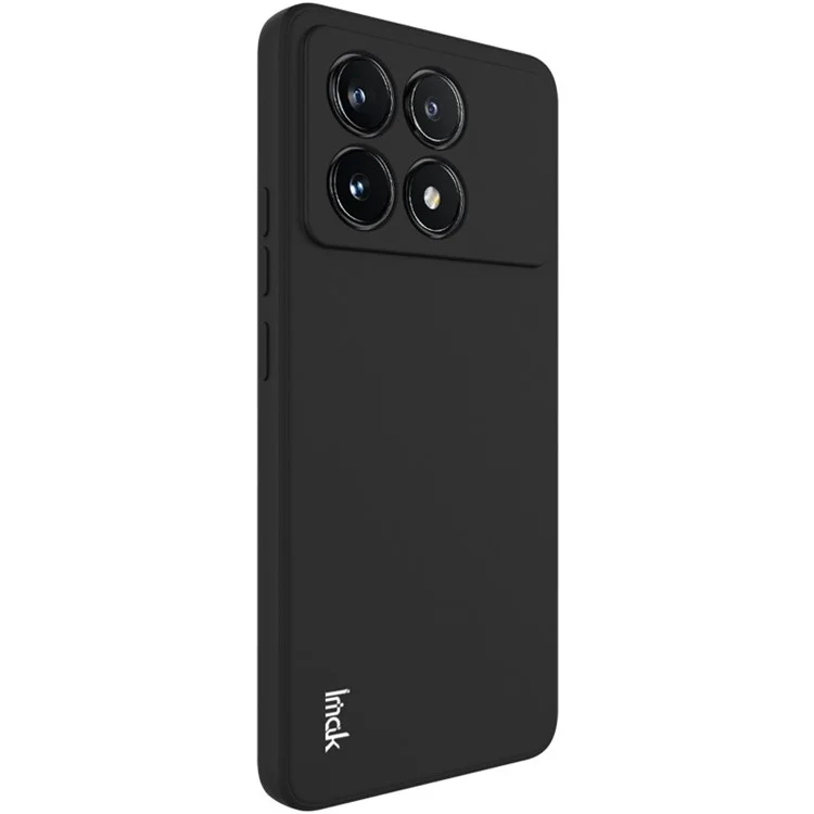 Серия IMAK UC-4 Для Xiaomi Redmi K70E 5G / Poco X6 Pro 5G Case Case TPU TPU Прямая Края - Черный