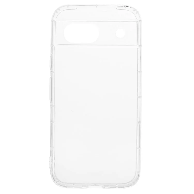 Per Google Pixel 8a Copertura per telefono in TPU ad alta trasparenza con protezione Airbag (Foro per lente preciso)