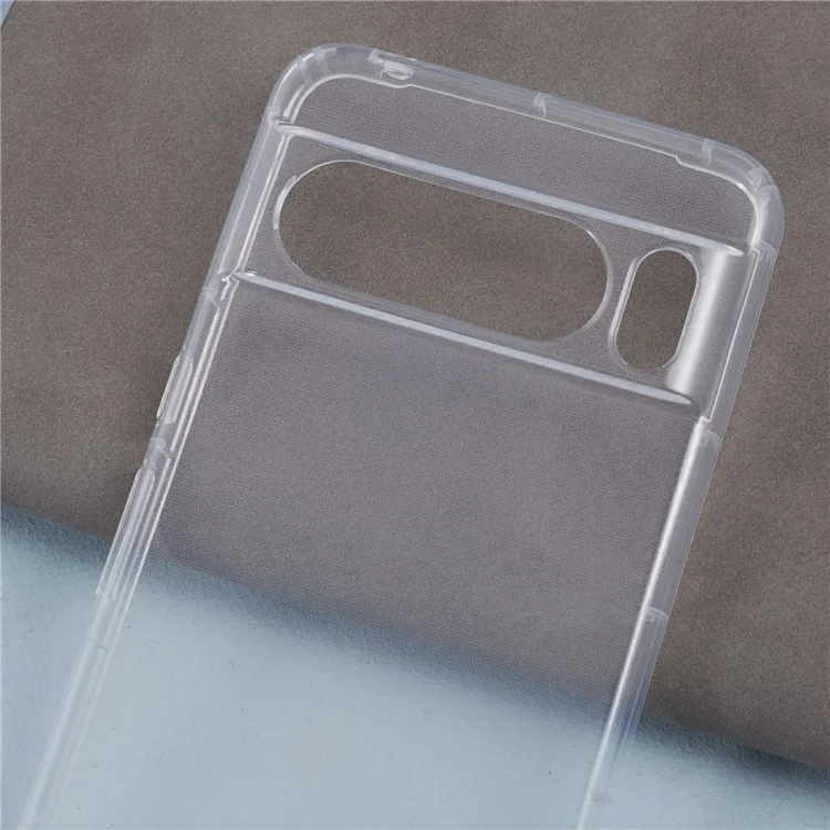 Pour Google Pixel 8 Pro Clear Case TPU Phone Cover Airbag Protection (Precise Lens Hole)