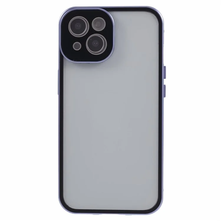 Capa para iPhone 15 Plus Case de Proteção de 360 Graus com Vidro Temperado de Dupla Face e Trava de Segurança - Azul