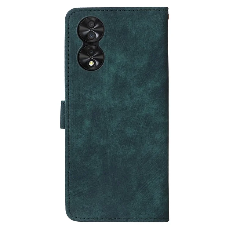 Per TCL 40 NxtPaper Stand Folio Phone Case con blocco RFID 3 slot per schede - Verde