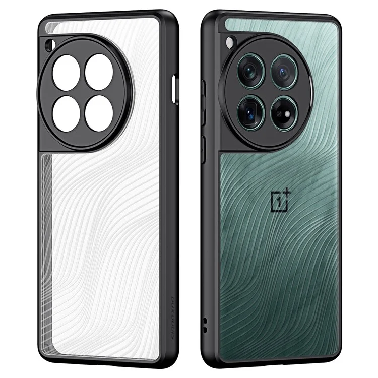 Serie DUX DUCIS Aito Para OnePlus 12 5G Case de Protección a Prueba de Choques (certificación Reach) - Negro