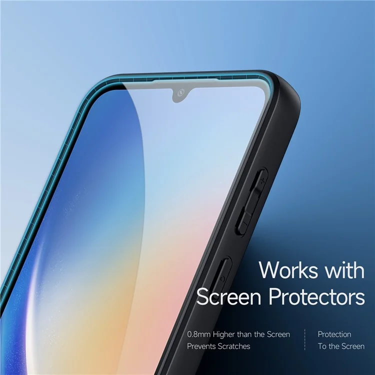 Dux Ducis Aimo -serie Für Samsung Galaxy A35 5G Protective Phone Case (reach -zertifizierung) - Schwarz