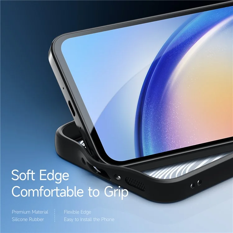 Dux Ducis Aimo -serie Für Samsung Galaxy A35 5G Protective Phone Case (reach -zertifizierung) - Schwarz