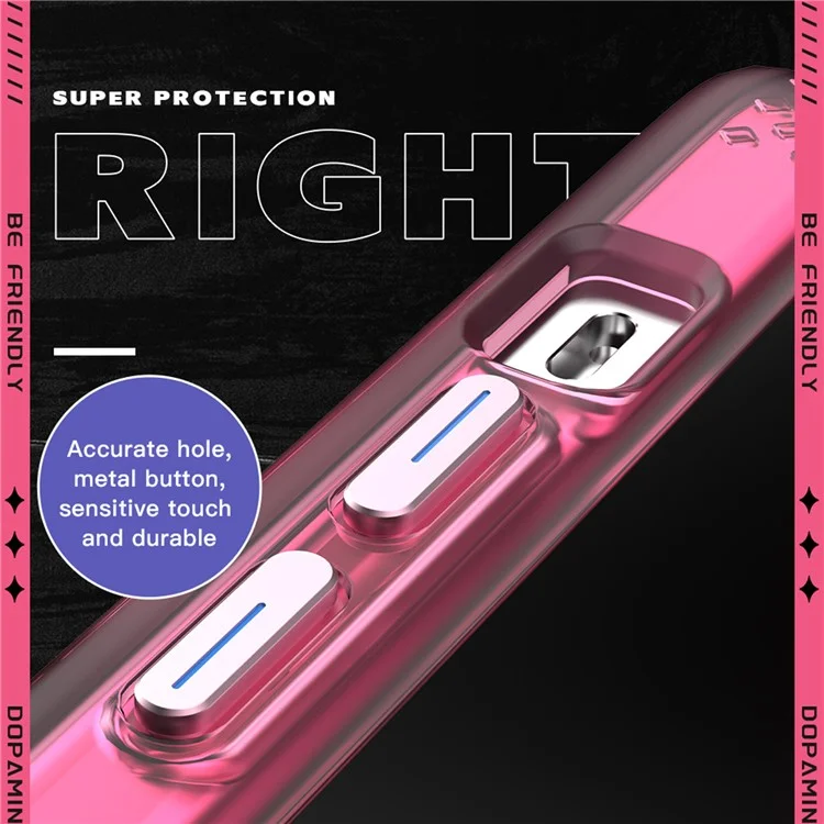 Чехол для iPhone 15 Pro из серии "Космос" от TGVI с милым и забавным дизайном в стиле наклеек - розовый