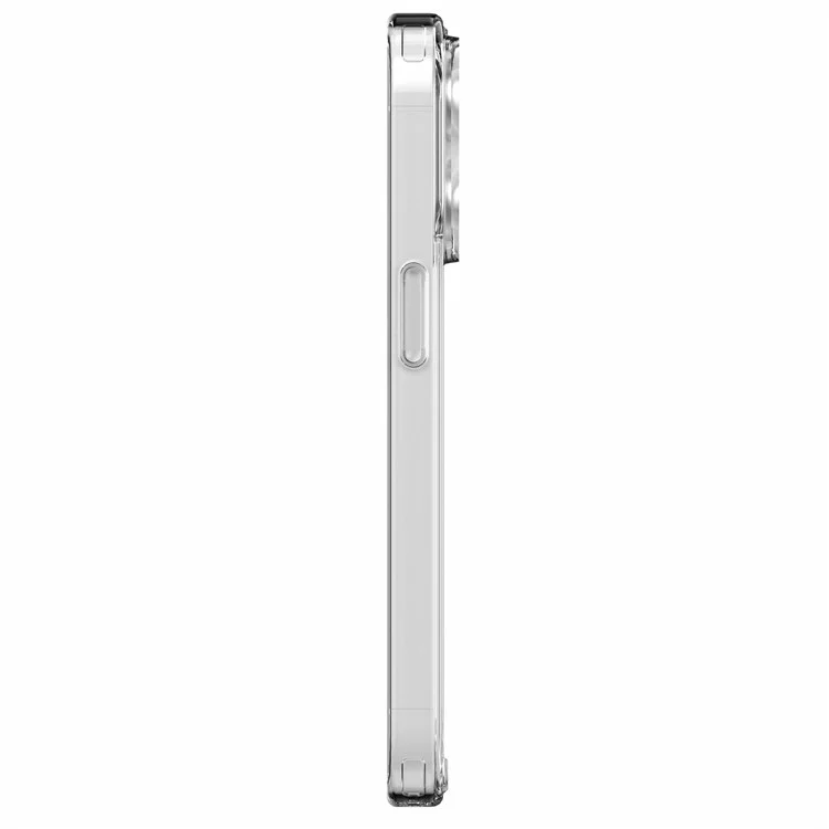TGVI'S LEN Series For iPhone 15 Pro Cell Phone Case Scratch-proof TPU+PC Back Shell - Transparent