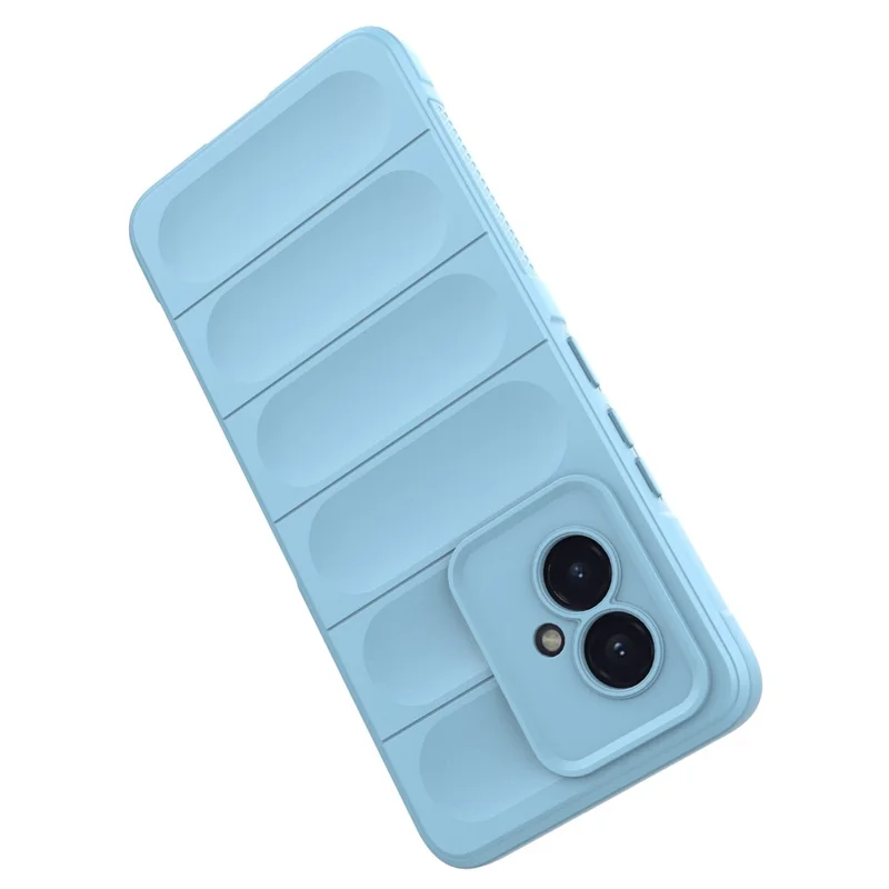 For Honor 100 5G Phone Case Anti-Scratch Soft TPU Back Cover - Baby Blue