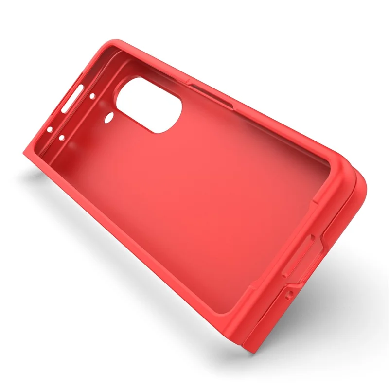 For Samsung Galaxy Z Fold5 5G Phone Case Shockproof Hard PC Back Cover - Red