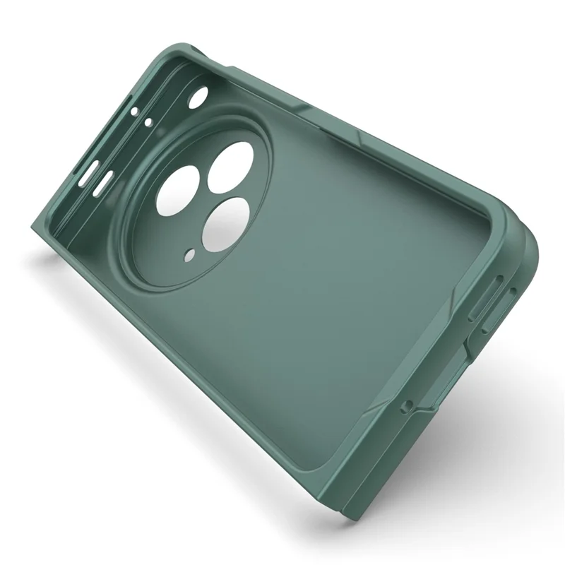 For Oppo Find N3 5G PC Phone Cover Rugged Shockproof Case - Green