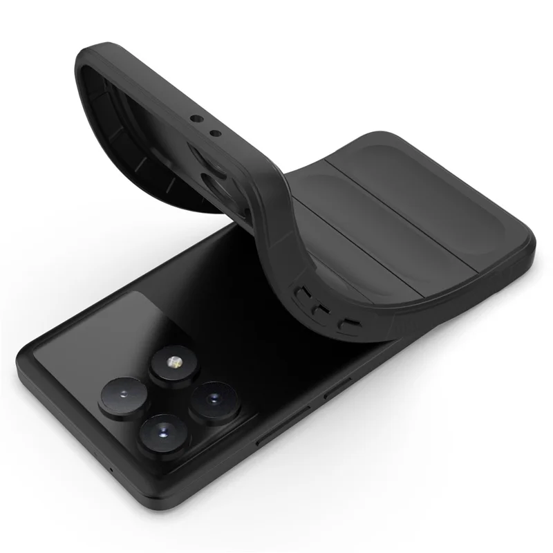 For Xiaomi Poco F6 Pro 5G / Redmi K70 5G / K70 Pro 5G Case TPU Rugged Phone Cover - Dark Grey