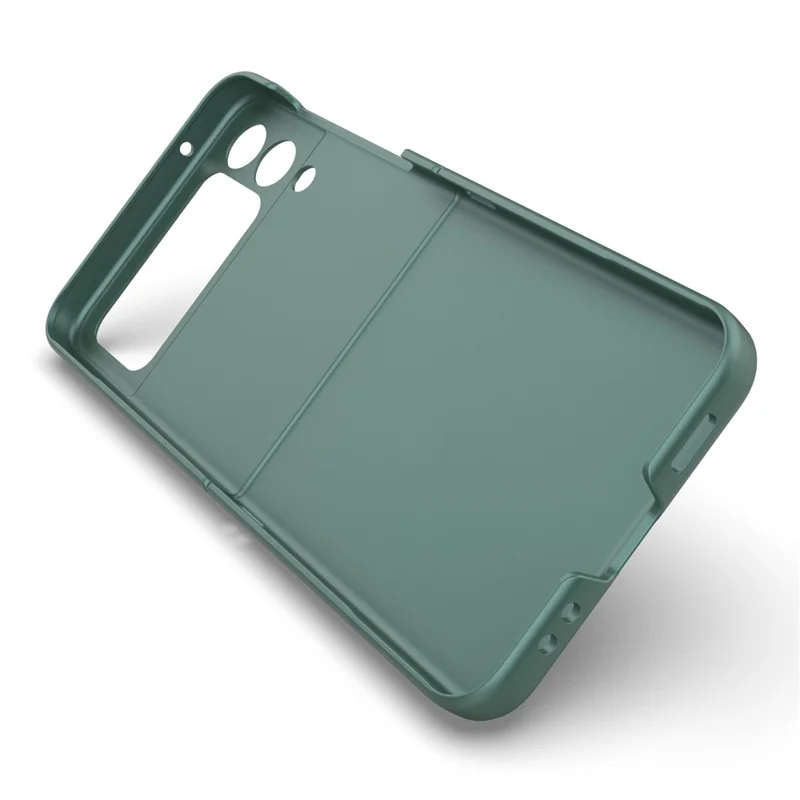 Para Samsung Galaxy Z Flip4 5G Capa de Telefone Caso Rígido PC Proteção contra Quedas Capa Traseira - Verde