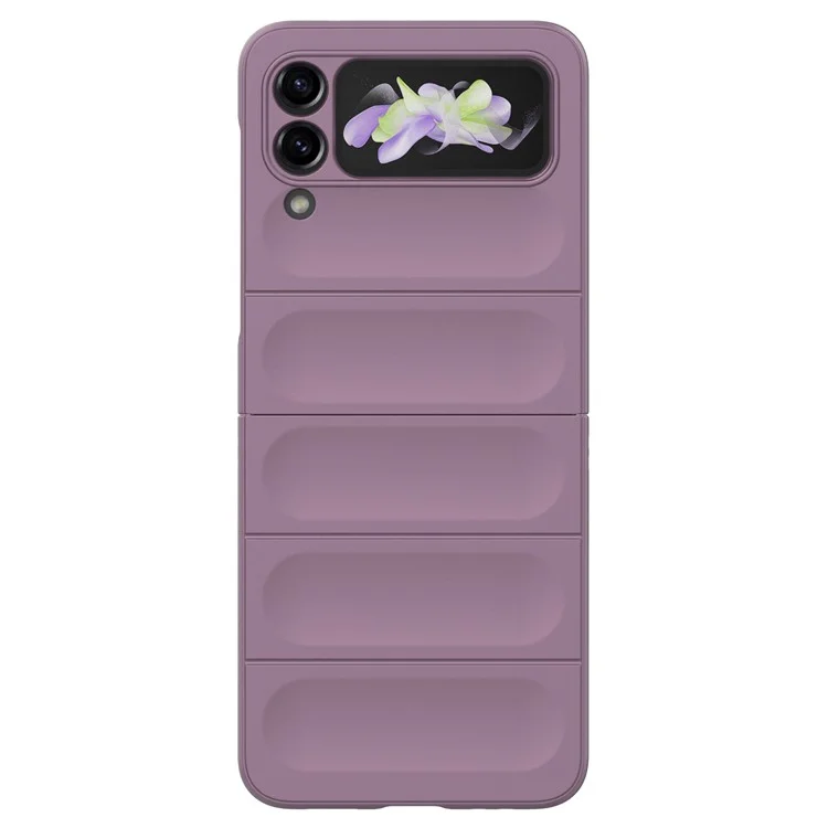 Für Samsung Galaxy Z Flip3 5G Handyhülle Harte PC Stoßfeste Schutzhülle - Helllila