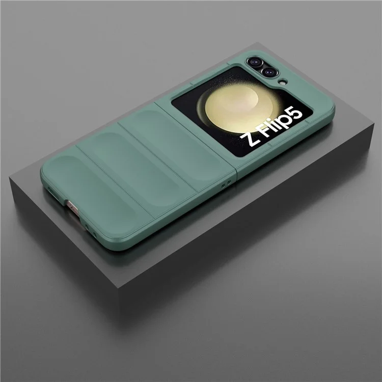 Per Samsung Galaxy Z Flip5 5G Case Custodia Antiurto Robusta - Verde