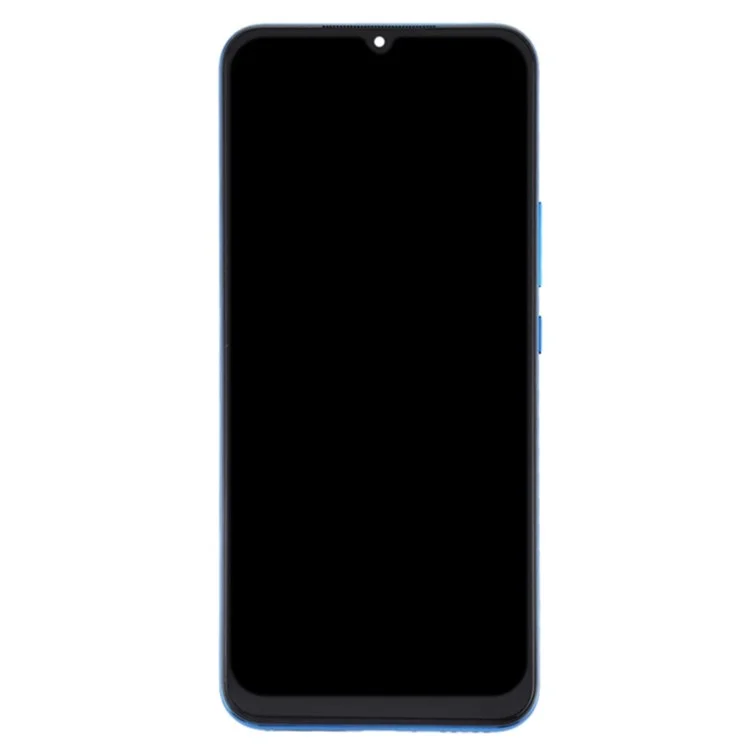 Для Xiaomi Mi 10 Lite 5G Grade C LCD-экран и сборка дигитайзера + заменяемая часть рамки (технология TFT) (без логотипа) - синий