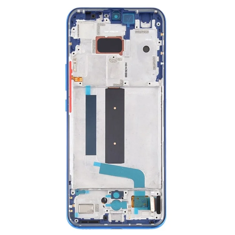 Для Xiaomi Mi 10 Lite 5G Grade C LCD-экран и сборка дигитайзера + заменяемая часть рамки (технология TFT) (без логотипа) - синий