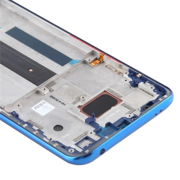 Для Xiaomi Mi 10 Lite 5G Grade C LCD-экран и сборка дигитайзера + заменяемая часть рамки (технология TFT) (без логотипа) - синий