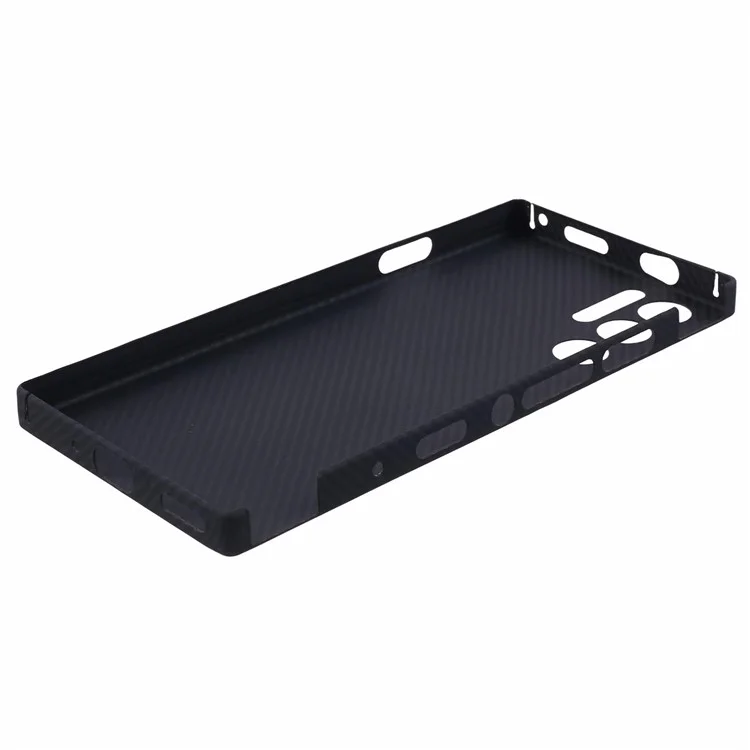 Pour le boîtier ZTE nubia Red Magic 9 Pro 5G 600D Fine Texture Aramid Fiber Phone Cover (Trou de lentille précis) - Noir