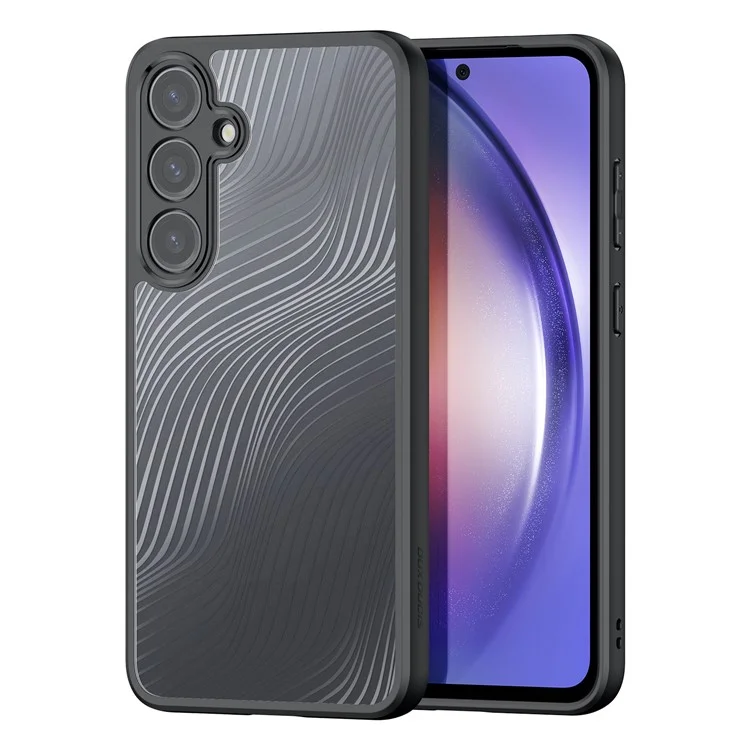 Série Dux Ducis Aimo Pour Samsung Galaxy A55 5G Case Anti-fall pc + Tpu (certification Reach) - Noir