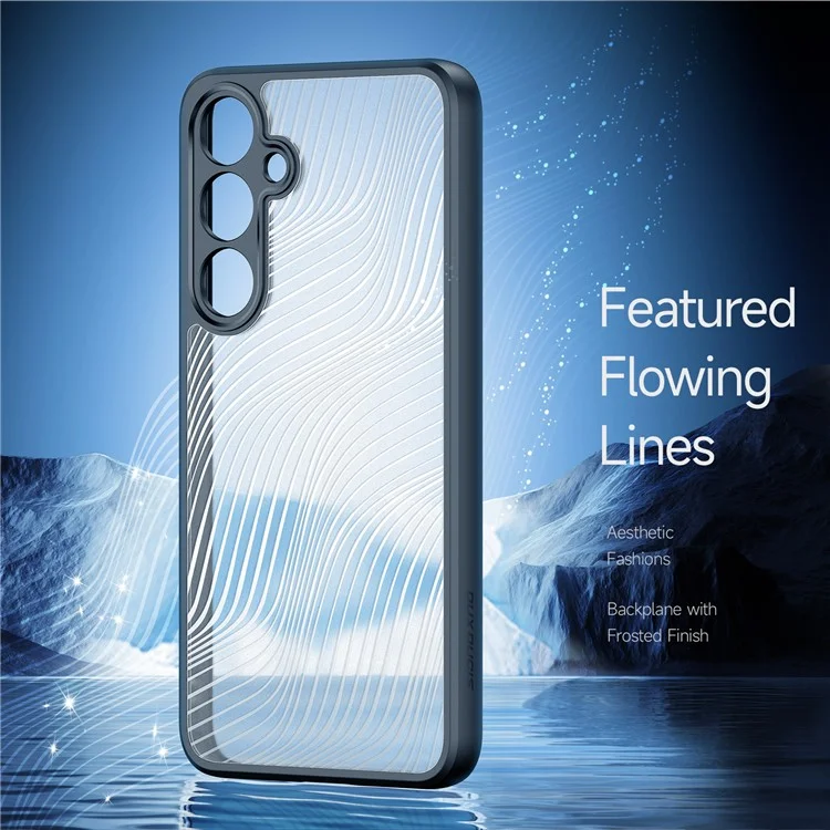 Série Dux Ducis Aimo Pour Samsung Galaxy A55 5G Case Anti-fall pc + Tpu (certification Reach) - Noir