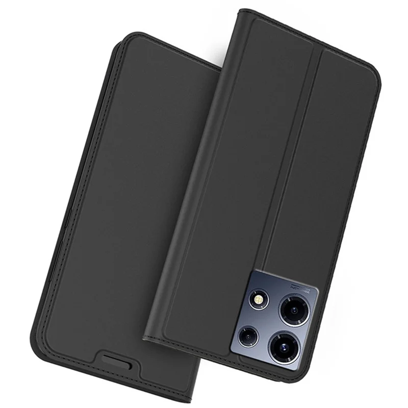 Per Infinix Note 30 VIP 5G Case PU Leather Shockproof Phone Cover - Nero