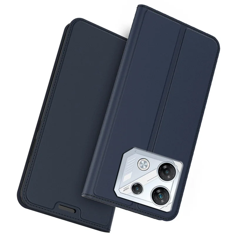 Mobile Phone Case for Infinix GT 10 Pro 5G Card Slot PU Leather Cover - Blue