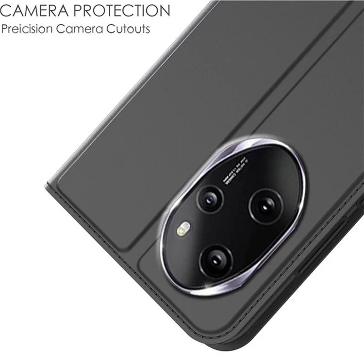 Capa Antirruído 5G Pro 100 For Honor Porta-cartões de couro PU - Preto 