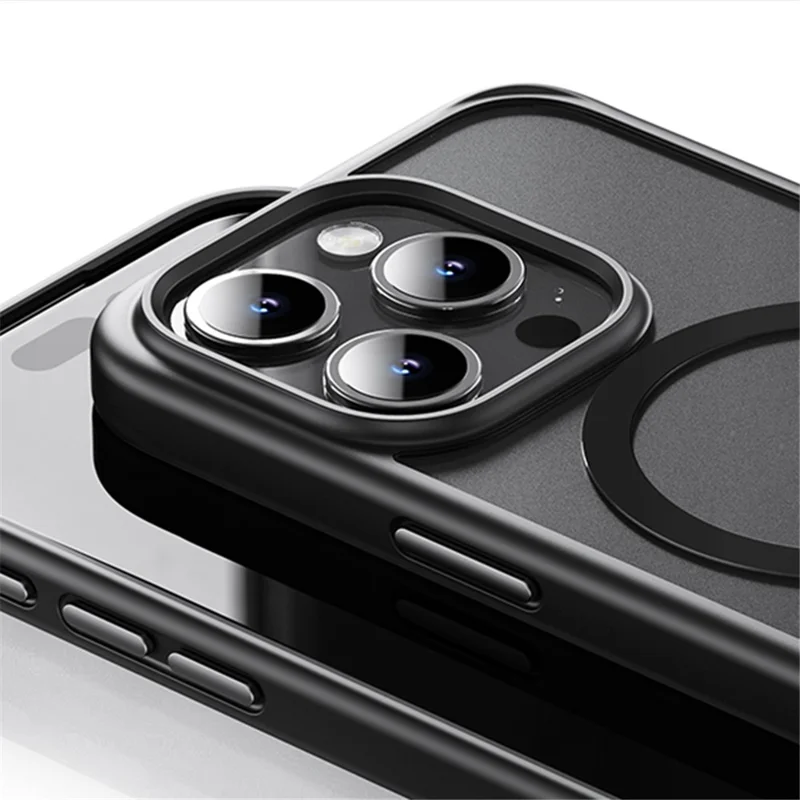 ROCK For iPhone 15 Pro Max Clear Phone Case Magnetic Cover Compatible with MagSafe - White