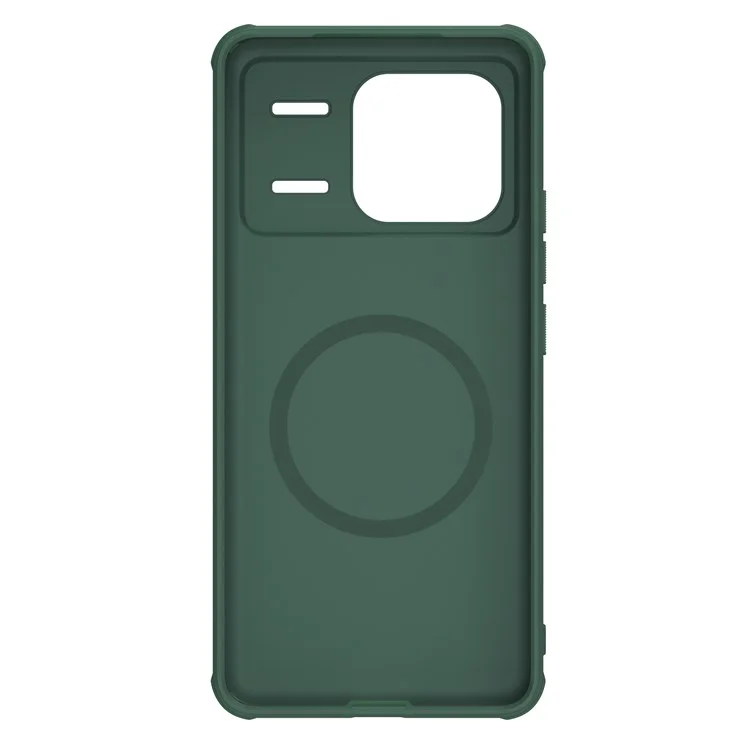 NILLKIN Frosted Shield Pro für Xiaomi Poco F6 Pro 5G / Redmi K70 5G / K70 Pro 5G Handyhülle Sturzsichere magnetische Abdeckung - Grün