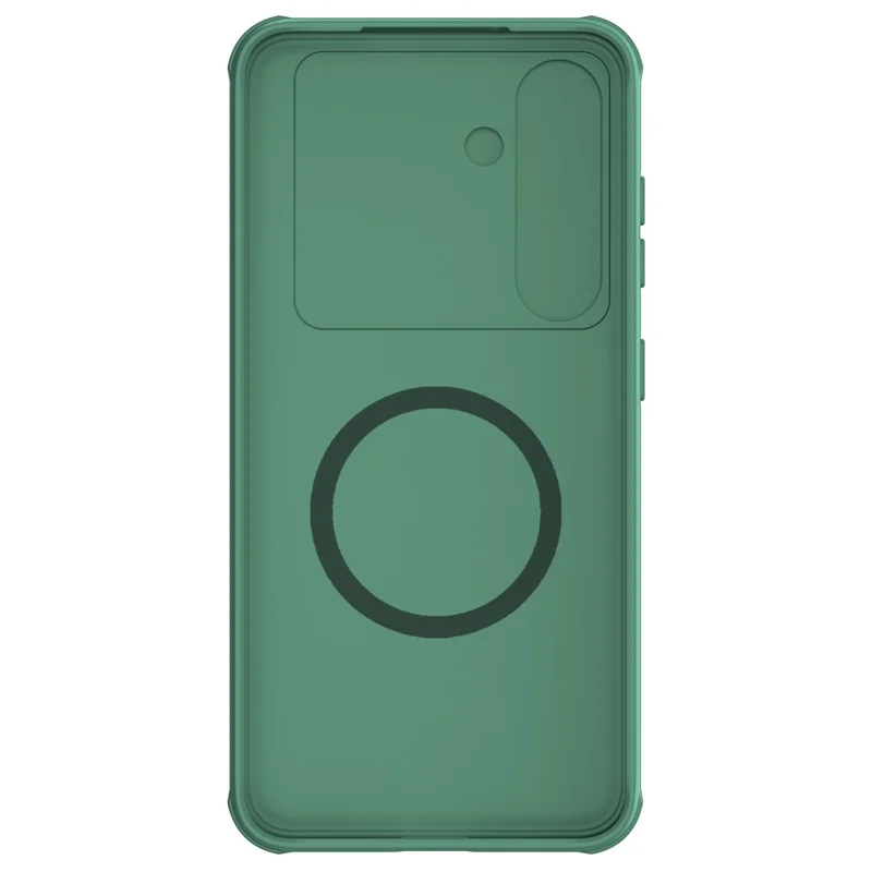 NILLKIN CamShield Pro Case for Samsung Galaxy S24 Shell Magnetic PC+TPU Phone Cover - Green