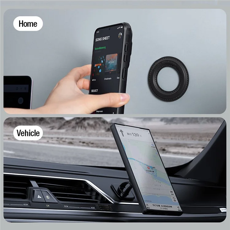 NILLKIN CamShield Prop Magnetische Serie für Samsung Galaxy S24 Handyhülle Linsenabdeckung Ständer Rückschale - Blau
