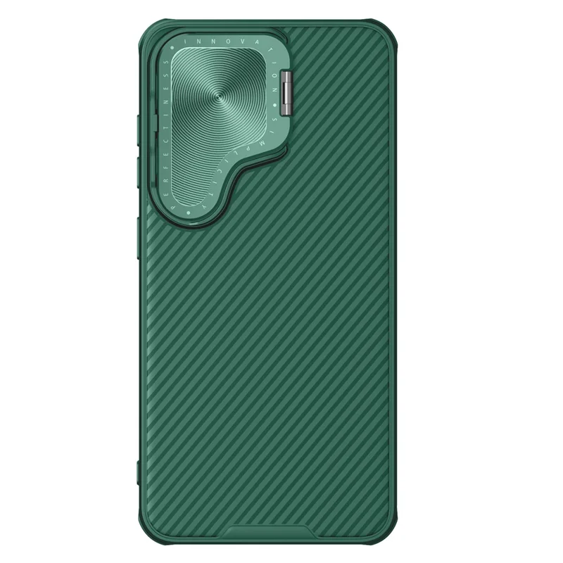 NILLKIN CamShield Prop Magnetic Series for Samsung Galaxy S24 Phone Case Lens Cover Kickstand Back Shell - Green