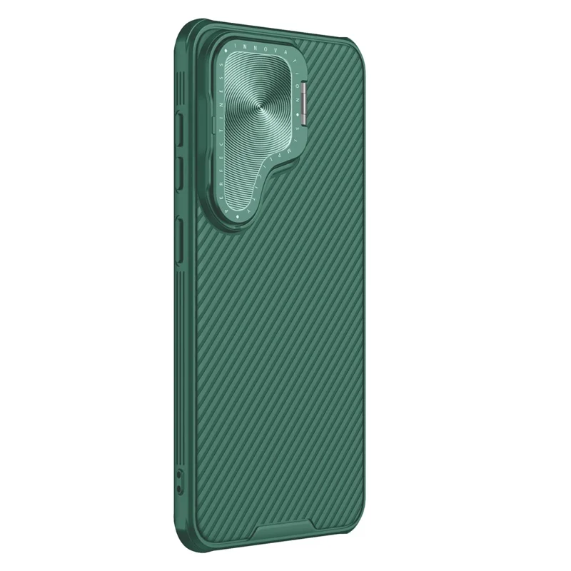 NILLKIN CamShield Prop Magnetic Series for Samsung Galaxy S24 Phone Case Lens Cover Kickstand Back Shell - Green