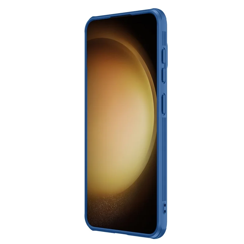 NILLKIN CamShield Prop Magnetic Series for Samsung Galaxy S24+ Case PC+TPU Kickstand Phone Protector - Blue