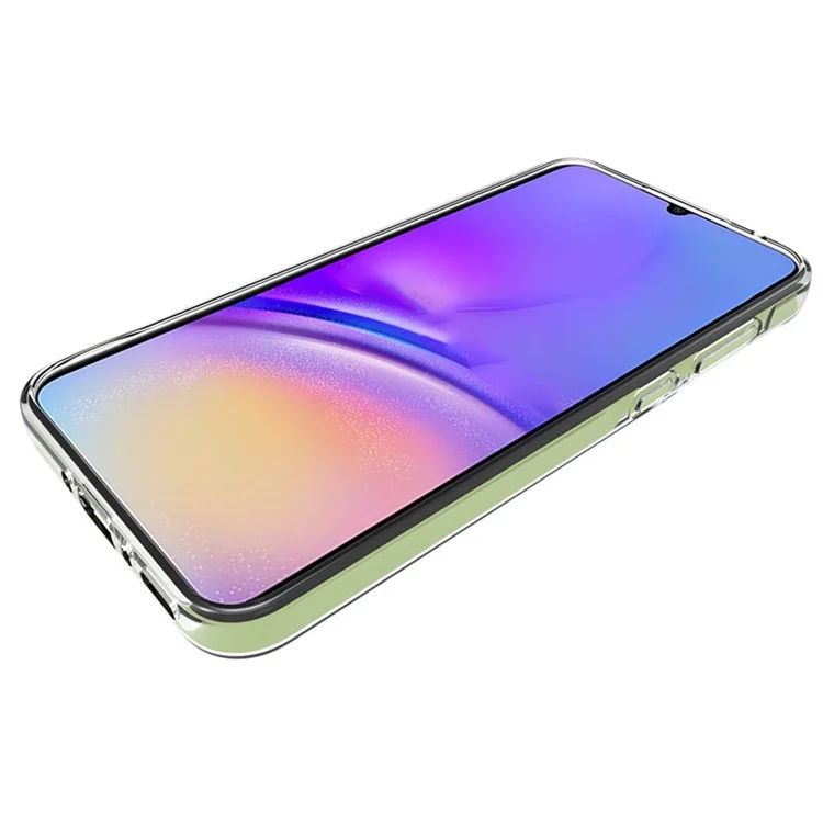 For Samsung Galaxy A35 5G Clear TPU Case Glossy Watermark-Free Phone Cover