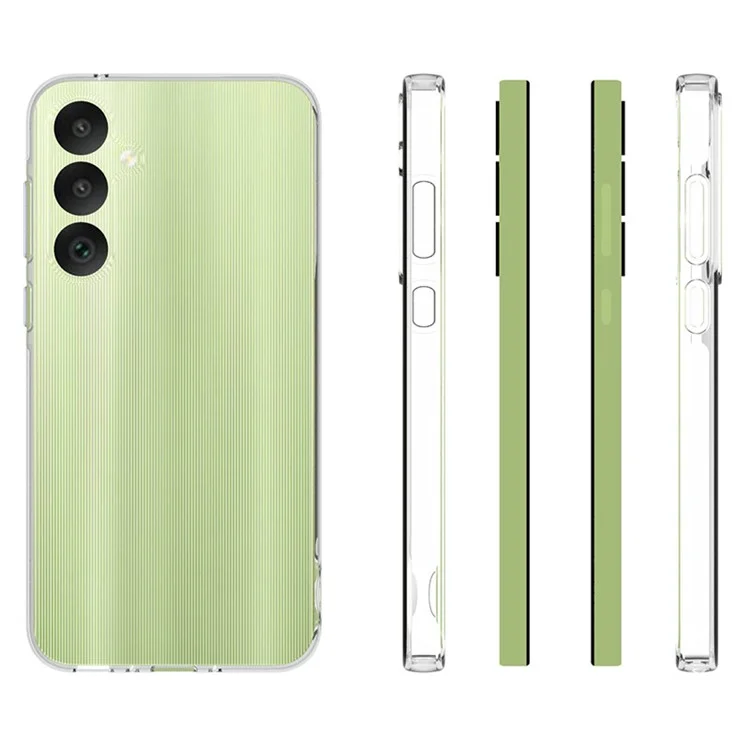 Для Samsung Galaxy A35 5G Clear TPU Case Блестящий Водомаркировка-Бесплатная Мобильная крышка